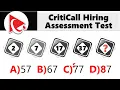 How to Pass Emergency Call Dispatcher CritiCall Hiring Assessment Test Questions and Answers