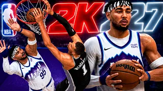 NBA 2K27 MyCAREER - First Game As A Starter! WEMBY DUNKED ON ME!!!
