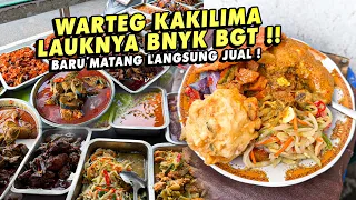 WARTEG GEROBAKAN KAKILIMA MASAK DADAKAN LANGSUNG DI JUAL !!