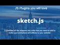 sketch js plugin Sketch js effects JS Plugins you will love