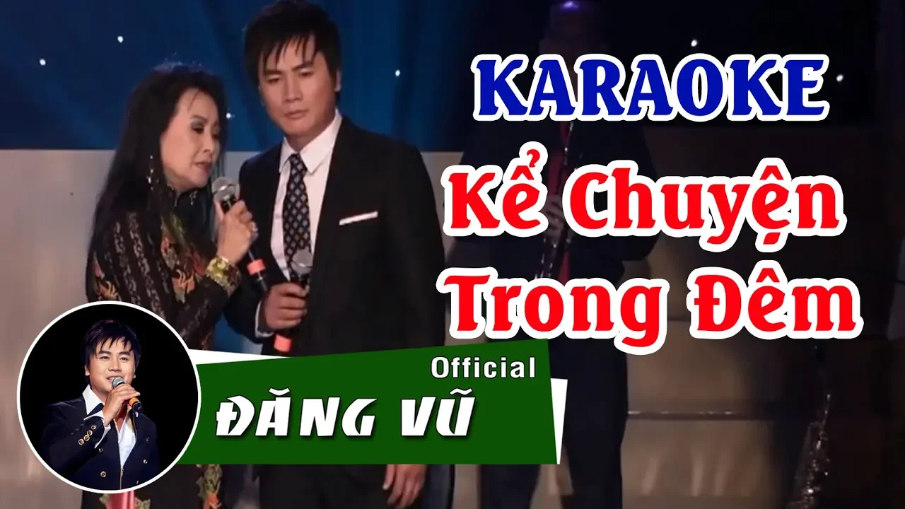 Karaoke Kể chuyện trong đêm | Beat gốc Đăng Vũ ft Thiên Trang