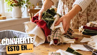 5 Adornos de Navidad con Tela que Puedes Hacer en Casa