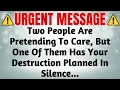 Download Lagu 🚨GOD SAYS, Two people are pretending to care, but one of them has your destruction planned in.#jesus