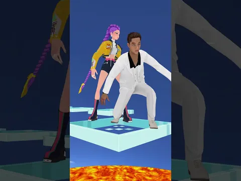 Rumi vs Adam na ponte de vidro #shorts #freefire #animation