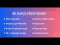 BH Custom CSS3 Preloader WordPress Plugin - Free Version