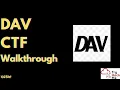 DAV CTF TryHackMe Walkthrough Easy Room