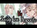 Download Lagu Savage Love VS Despacito mashup / singing battle !         ( Night core version )