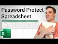 How to Protect Excel Sheet with Password Lock Excel Sheet