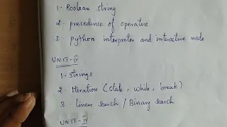 GE3151 Problem Solving And Python programming important questions 2025