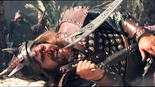 مبارزة بين الامام علي و مرحب بطل اليهود 