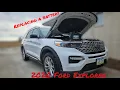 2020 Ford Explorer how to change the battery
