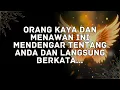 Lagu Orang kaya dan menawan ini mendengar tentang Anda dan langsung berkata…