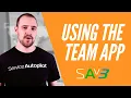 Using the Service Autopilot Team App