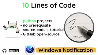 Windows Notification using