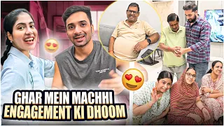 Ghar me machi engagement ki dhoom