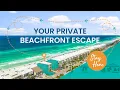 Bella Vista on the Beach in Destin Florida Stunning Beachfront Rental Property Tour