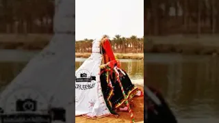 البخمار لباس التقليدي للعروس الترقرتية 