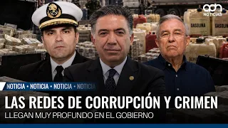 Las redes de corrupción y crimen llegan muy profundo en el gobierno