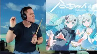 the8bitdrummer covers hello sekai by deco 27 on drums 