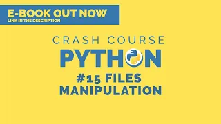 Python 3 Crash Course 2020 - Files manipulation and the CSV module