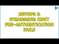 DevOps SysAdmins kinit pre-authentication fails