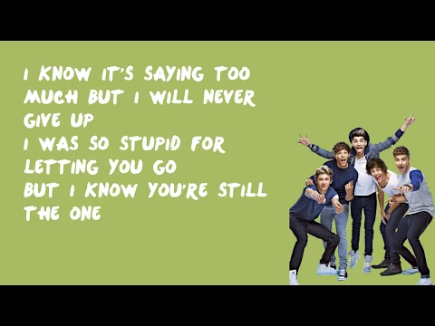 Download MP3 Still The One - One Direction (Lyrics)