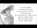 Download Lagu Lady Gaga  - Million Reasons Lyrics
