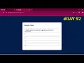 quiz app using html css javascript part - 2 Frontend Web Development helloworld