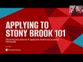 Tips for Applying to SBU