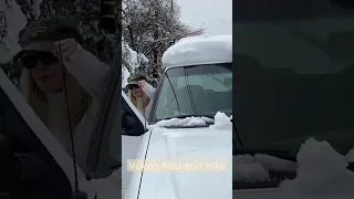 Hiking Vulcan mountain near Julian, California after a nice little snowstorm. Laying 1st tracks. ￼