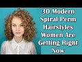 30 Modern Spiral Perm Hairstyles Women Are Getting Right Now