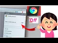 How to Turn Off JavaScript on Chrome chrome tips and tricks 2025
