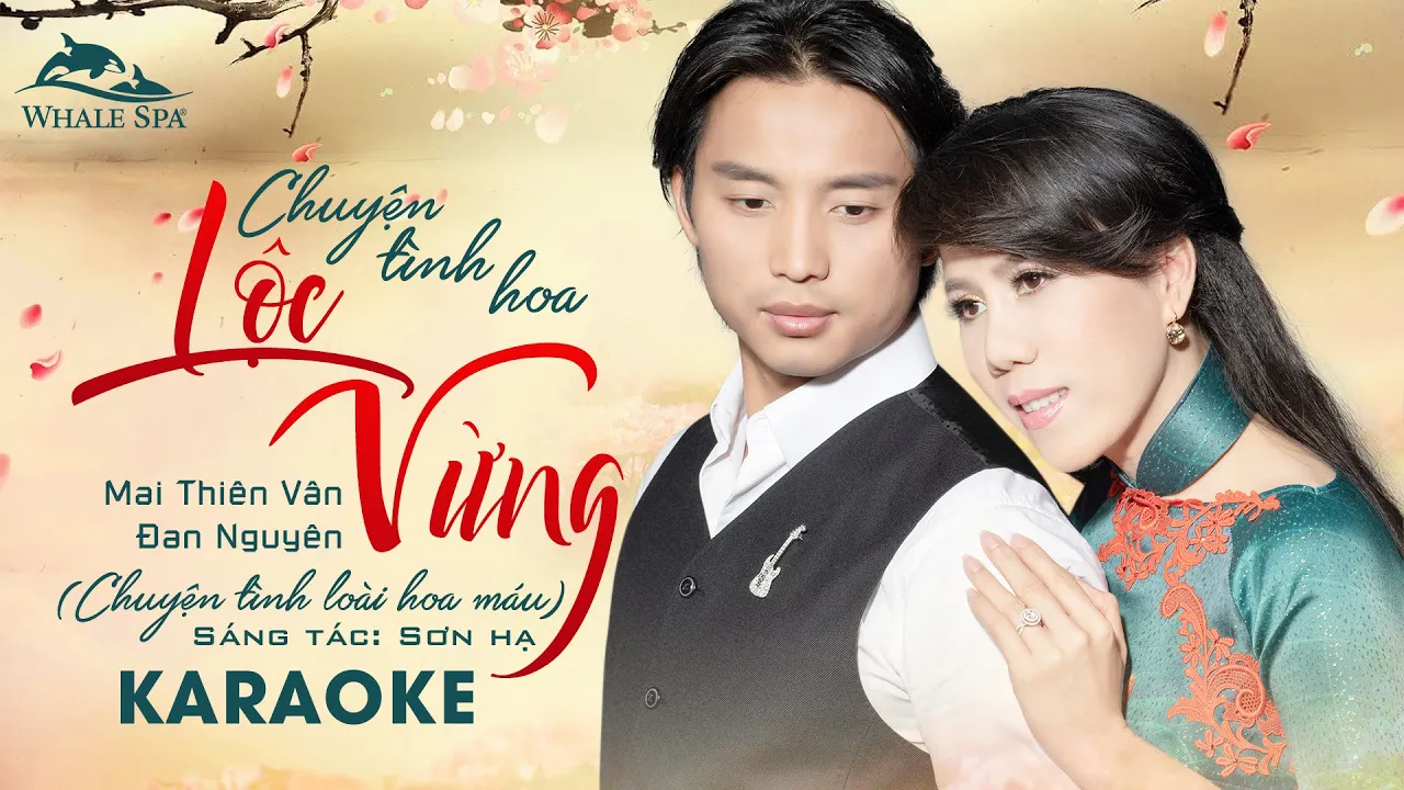KARAOKE | Chuyện Tình Hoa Lộc Vừng | Mai Thiên Vân ft. Đan Nguyên | (St: Sơn Hạ)