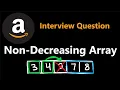 Non-Decreasing Array - Leetcode 665