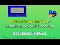 QBASIC FOR BEGINNERS IN NEPALI MODULAR PROGRAMMING in QBASIC