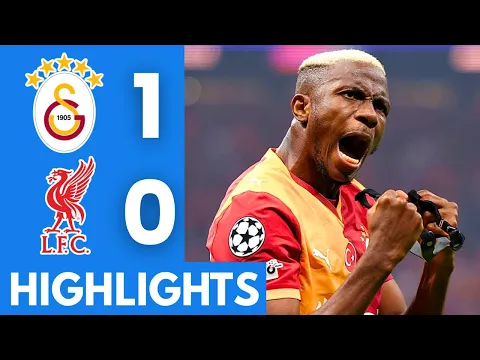 Video Thumbnail: Galatasaray vs Liverpool (1-0) Highlights | UEFA Champions League 2025/26
