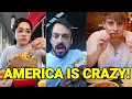Europeans Try REAL American Food For The First Time Mind Blown