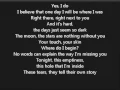 Sam Smith & John Legend - Lay Me Down - Lyrics