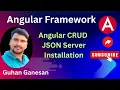 Angular CRUD Installing JSON - Server Angular Tamil Tutorial for Beginners HttpClient CRUD