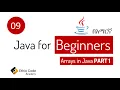 Java for Beginners 09 - Arrays in Java PART 1