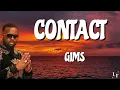 GIMS - CONTACT (Lyrics)