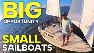 There was a sailing club in our backyard, and we didn’t even know it!