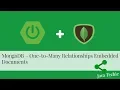 MongoDB - Model One-to-One One-to-Many Relationships Embedded Documents Spring Boot Java Techie
