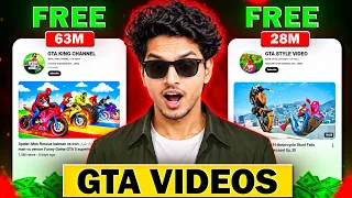 How to Make GTA 5 Style Videos on Mobile | Create Viral GTA V Videos Without PC
