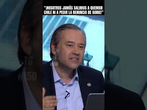 Romero “¡Nosotros jamás salimos a quemar Chile ni a pedir renuncias!" | Sin Filtros TV T6 #150
