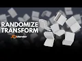 Learn to Randomize Object Transformations in Blender
