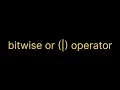 Python Operator overloading bitwise operators CodeLearning