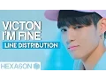 Lagu VICTON - I'm Fine Line Distribution (Color Coded)