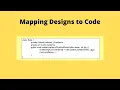 Mapping Designs to Code Urdu Tutorial OOAD