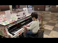 【卒業ソング】小学生が『手紙 ~拝啓 十五の君へ~』を全力耳コピ演奏/ Tegami (Letter)- Angela Aki/アンジェラ・アキ/ Street piano/ストリートピアノ